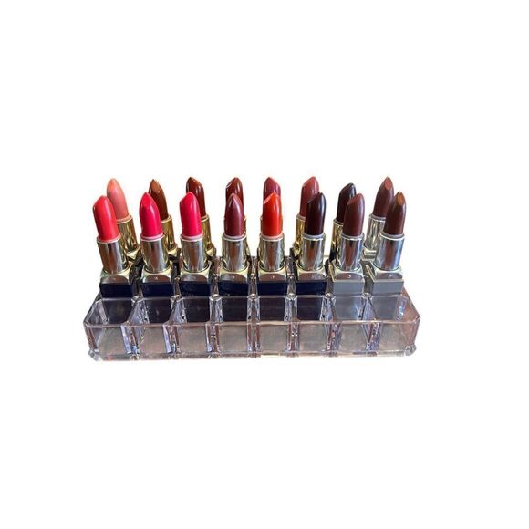 16 Avon Vintage Discontinued Full Size Lipsticks & acrylic lipstick holder - Picture 10 of 10
